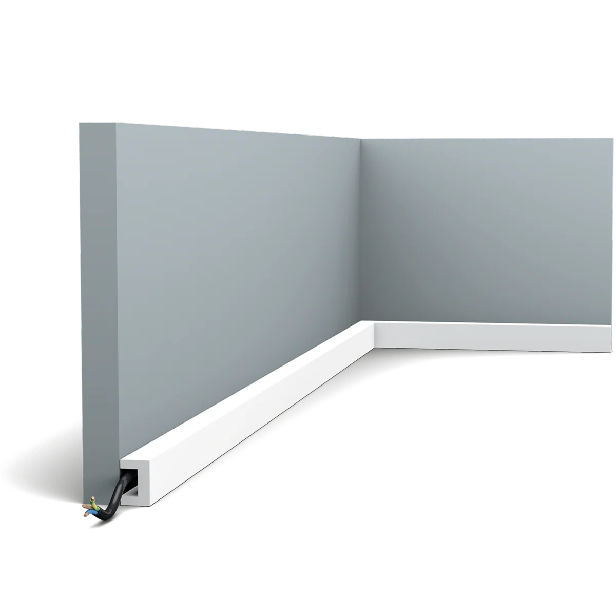 CX190 Corniche plafond pour éclairage indirect Orac Decor  - 2x3x200cm (h x p x L) - moulure décorative polymère - Image 6