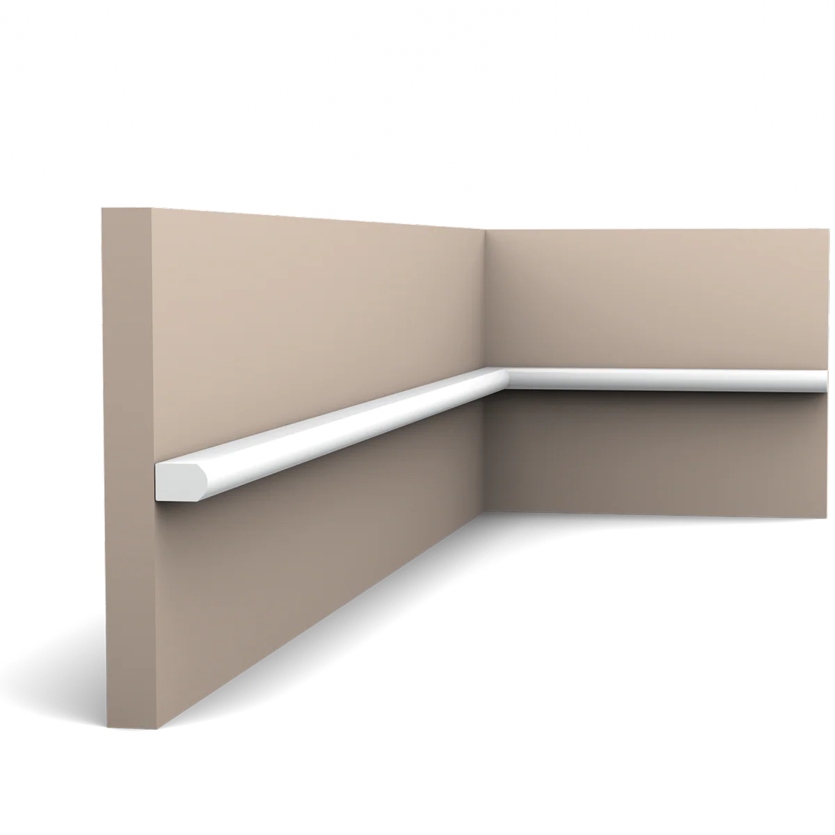PX209 moulure murale Orac Decor - 1,0x1,8x200cm (h x p x L) - profil décorative polymère - Image 5