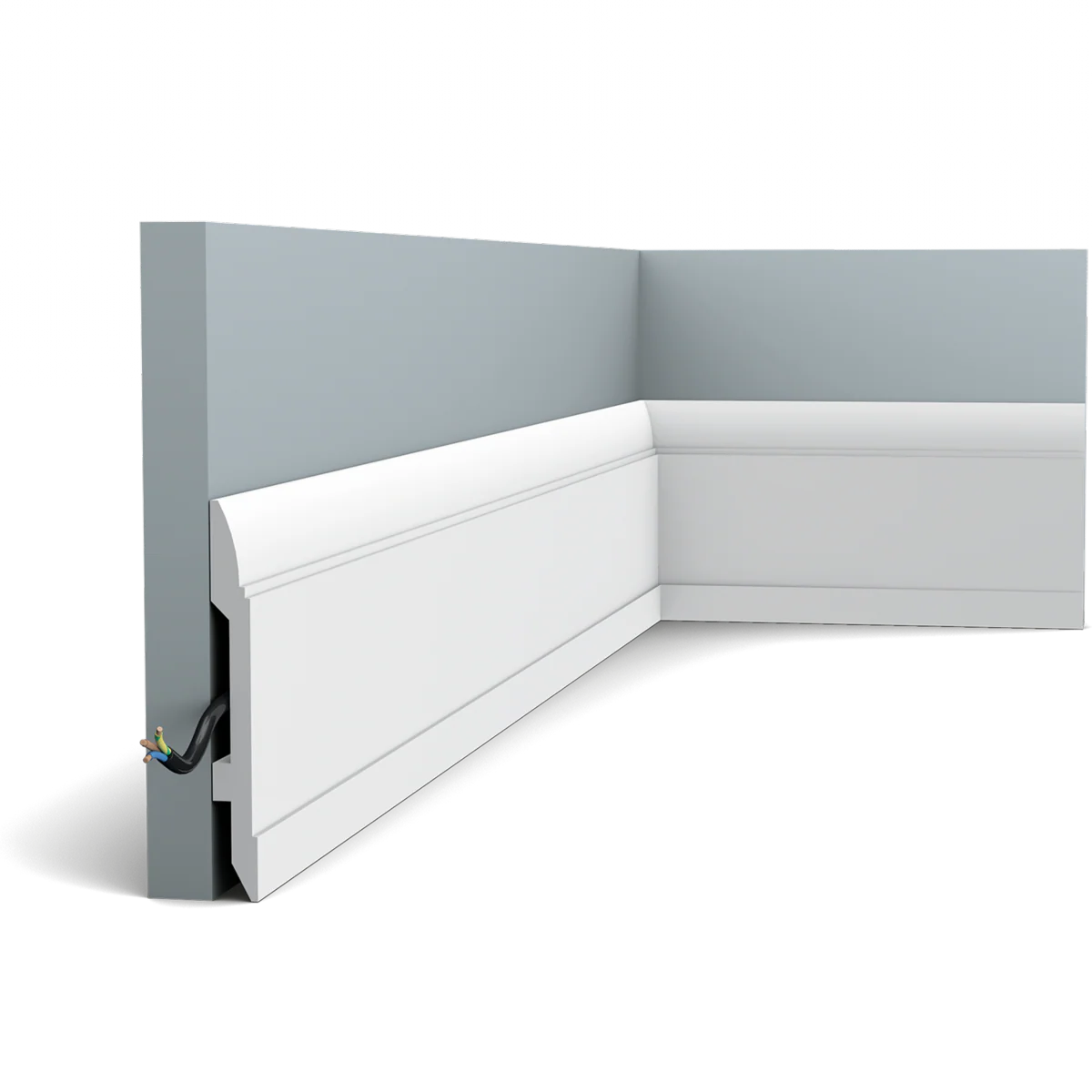 SX104 Plinthe Orac Decor - 15x1,5x200cm (h x p x L) - plinthe décorative polymère - Image 4